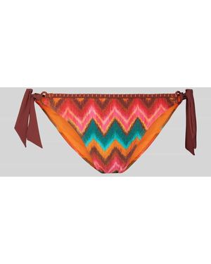 Banana Moon Bikini-Slip mit Label-Detail Modell 'SIMA' - Orange