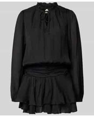 Neo Noir Cocktailjurk - Zwart