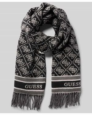 Guess Schal mit Viskose-Anteil - Grau