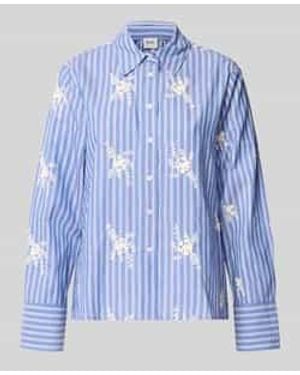 Brax Blouses Lange Mouw - Blauw