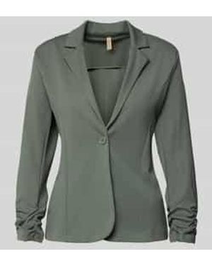 Soya Concept Lange Blazers - Groen