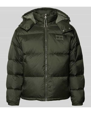 Tommy Hilfiger Regular Fit Steppjacke mit Daunen-Feder-Füllung Modell 'ALASKA' - Grün