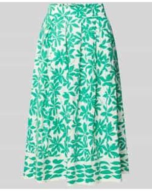 ROBE LÉGÈRE Midi Rokken - Groen