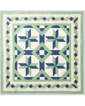 SELECTED Tuch aus reiner Baumwolle Modell 'NICOLAJ BANDANA' - Grün