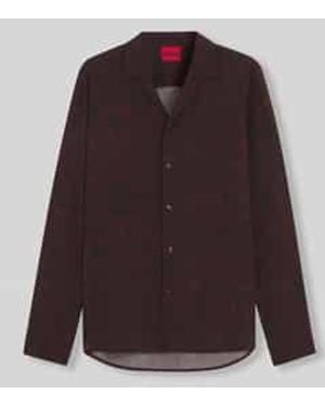 HUGO Casual Overhemden - Paars