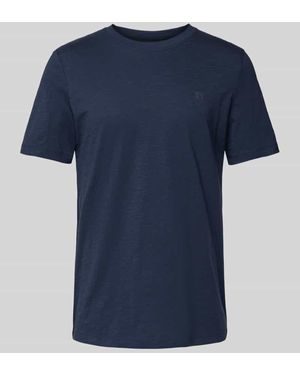 S.oliver Regular Fit T-Shirt aus reiner Baumwolle - Blau