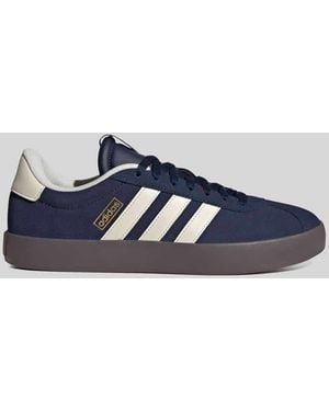 adidas Sneaker aus echtem Rindvelours mit Label-Schriftzug - Blau