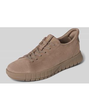 Geox Sneaker mit Schnürung Modell 'FLEXTRIDE PLUS' - Natur