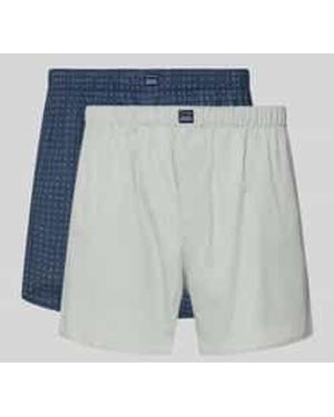 Christian Berg Men Boxershorts Met Elastische Band - Blauw