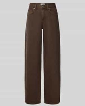 TOPSHOP Wide & Loose Fit Jeans - Bruin