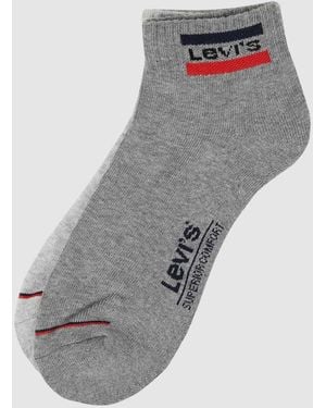 Levi's Socken Mit Stretch-Anteil Im 2Er-Pack - Grau