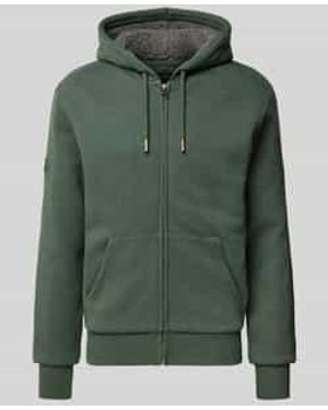 Superdry Sweatvesten - Groen