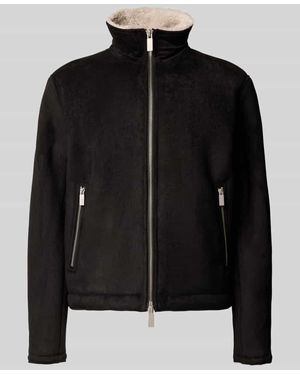JAKE*S STUDIO MEN Jacke mit Reißverschlusstaschen - Schwarz