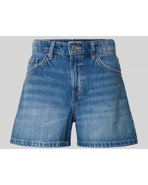 Mango Shorts im 5-Pocket-Design Modell 'Zoey' - Blau