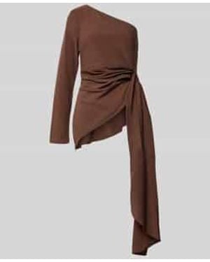 TOPSHOP Blouses Lange Mouw - Bruin