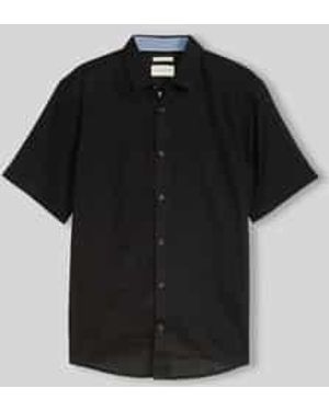 Tom Tailor Casual Overhemden - Zwart