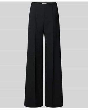 Tommy Hilfiger Weite Hose mit Viskose-Anteil Modell 'PUNTO' - Schwarz
