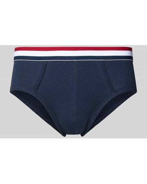 Mey Slip mit elastischem Bund - Blau