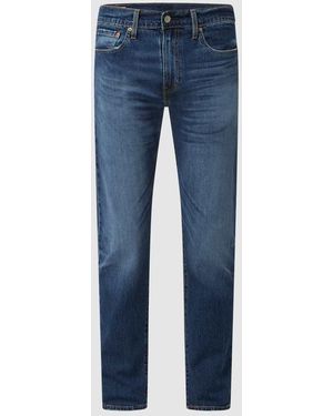 Levi's Regular Fit Jeans Mit Stretch-Anteil Modell '502 Taper' - Blau