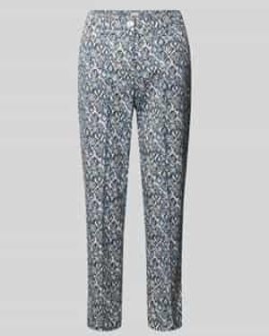 Brax Broek Met Steekzakken Model 'Mara' - Blauw