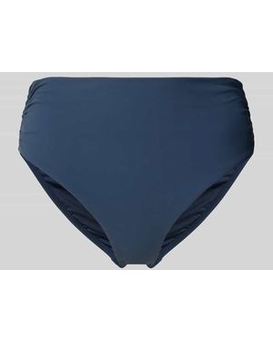 Barts High Waist Bikini-Hose mit Raffungen - Blau