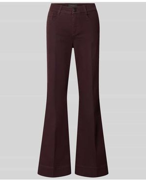 ANGELS Bootcut-Jeans aus Baumwoll-Mix Modell 'Luna' - Lila