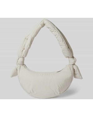 Lefrik Handtasche mit Knotendetails Modell 'BIWA' - Natur