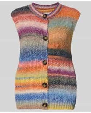 Lolly's Laundry Mouwloos Vest Met Ronde Hals, Model 'Nynne' - Grijs