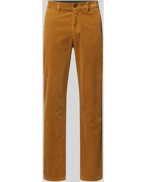 Christian Berg Men Corduroy Broek Met Steekzakken - Meerkleurig