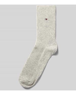 Tommy Hilfiger Socken mit Woll-Anteil - Weiß