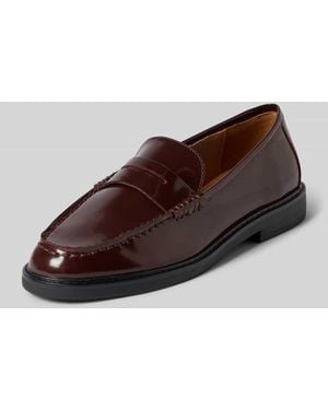 Steve Madden Loafer mit Schaftbrücke Modell 'Adison' - Braun