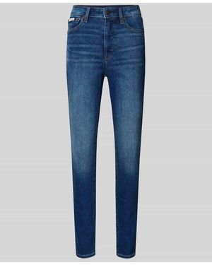 Calvin Klein Jeans mit 5-Pocket-Design - Blau