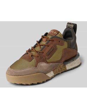 Replay Sneaker mit Label-Details Modell 'FIELD' - Braun