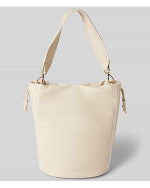 Tommy Hilfiger Beuteltasche mit Zierstichen - Natur