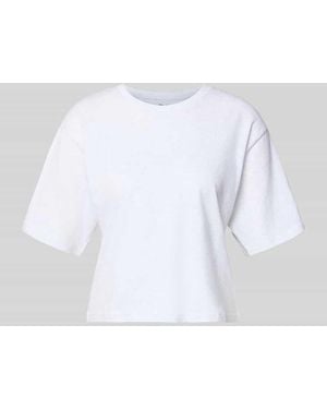 PUMA Relaxed Fit T-Shirt aus reiner Baumwolle - Weiß