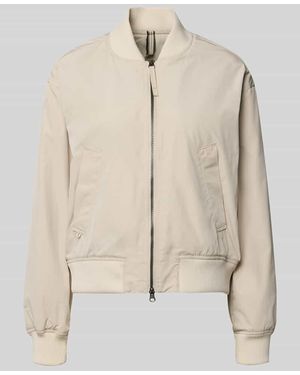 Camel Active Regular Fit Jacke mit Stehkragen - Natur
