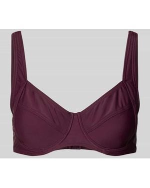 Lascana Bikini-Oberteil mit Bügel und breiten Trägern Modell 'Lolo' - Lila