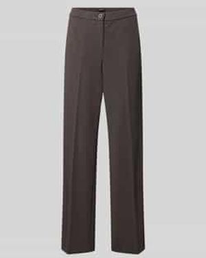 SteHmann Stoffen Broek Met Franse Steekzakken - Grijs