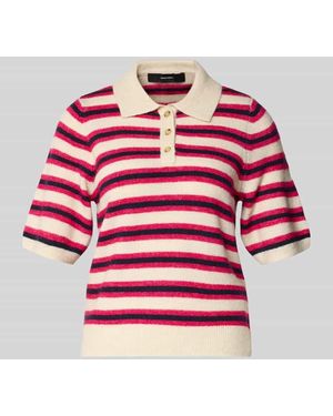Vero Moda Regular Fit Strickpullover mit Woll-Anteil Modell 'CANNA' - Pink