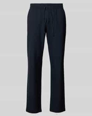 SELECTED Broek Met Rechte Pijpen Met Viscose Model 'Robert' - Blauw