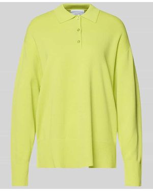 Style Icon Collection Strick-Polohemd im Wide Fit - curated by Tinvcb - Gelb