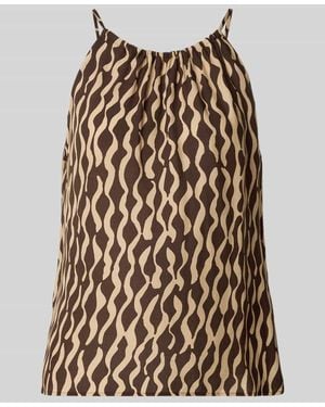 Opus Relaxed Fit Top aus reiner Viskose Modell 'Foyage' - Mehrfarbig