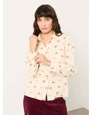 FatFace Fatface Beck Shirt - Natural