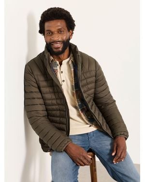 FatFace Dartmouth Lightweight Quilted Jacket - Brown