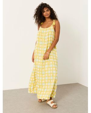 FatFace Fatface Bea Petite Maxi Dress - Metallic