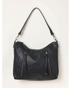 FatFace Fatface Polly Leather Crossbody Bag - Black