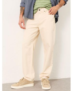 FatFace Straight Fit Jeans - Natural