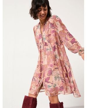 FatFace Fatface Steph Regular Dress - Pink