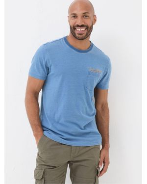 FatFace Hardest Climb T Shirt - Blue