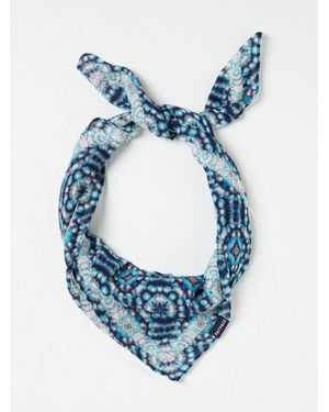 FatFace Fatface Geometric Hair Scarf - Blue